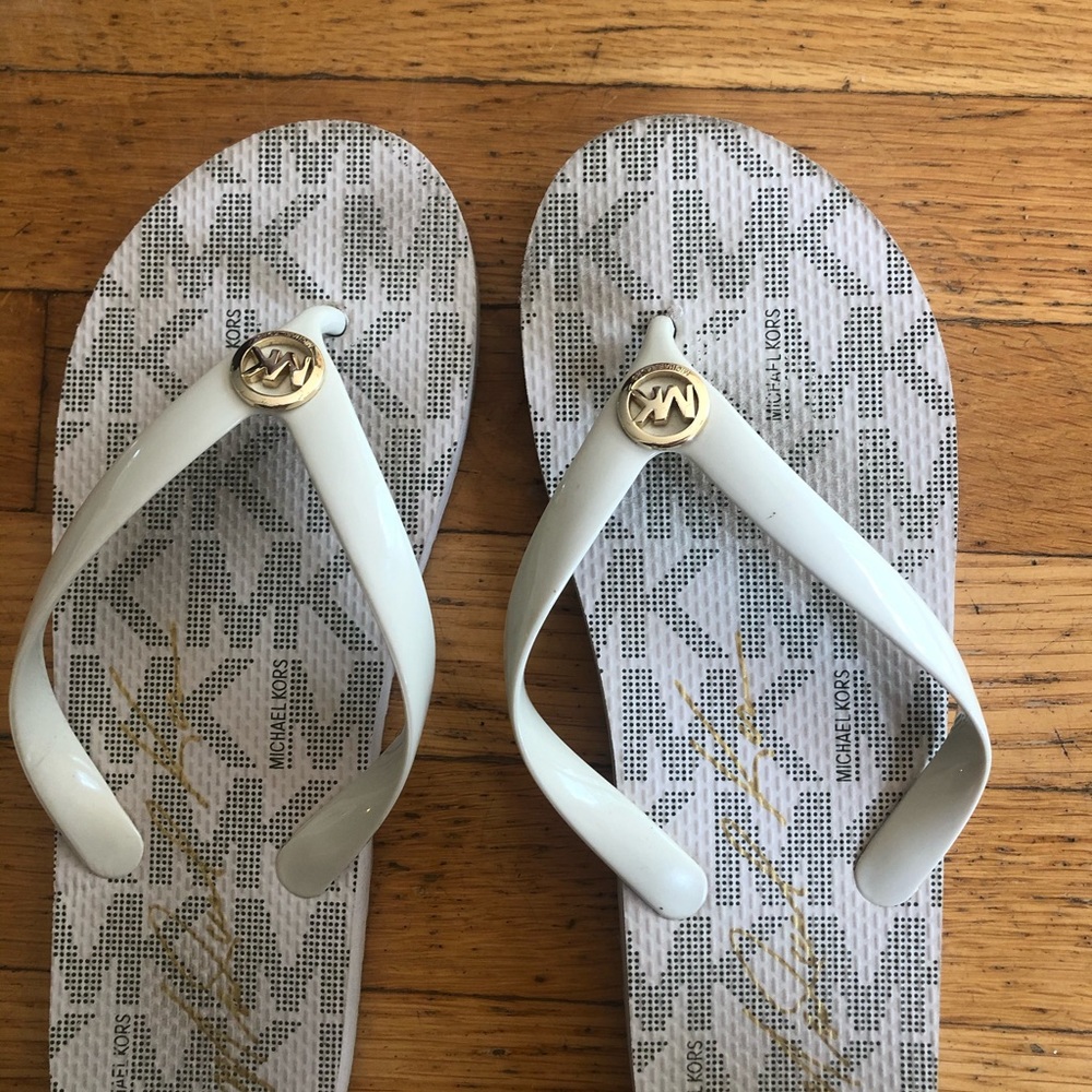 Michael Kors flip flops